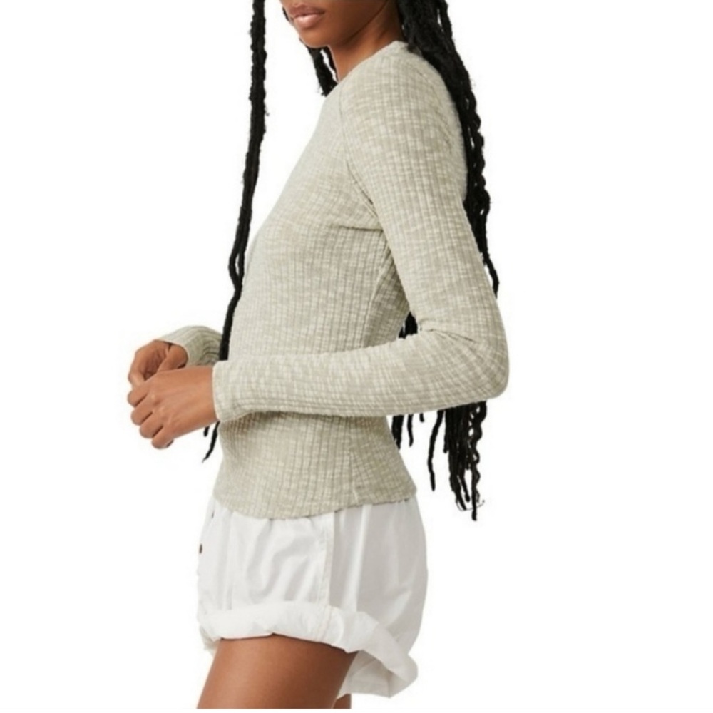 Free People Intimately Aura Sheer Layering Top